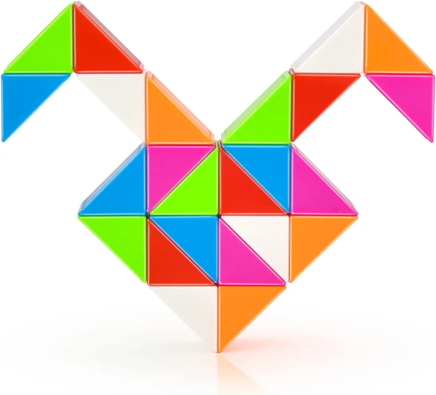 روبیک ماری ۲۴ قطعه کای وای QY Toys مدل Rubik QY Toys 24 Blocks - نمای از کنار