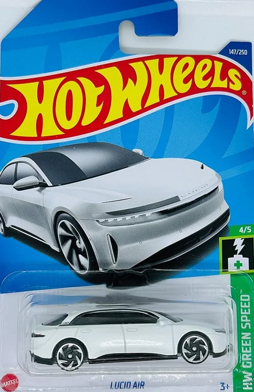 بسته بندی ماشین فلزی هات ویلز لوسید ایر Lucid Air