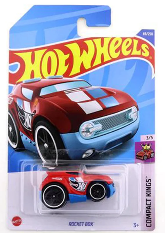 خرید ماشین فلزی ماکت فلزی هات ویلز «راکت باکس» ماشین فلزی Hot Wheels Rocket Box Compact Kings 3/5 69/250