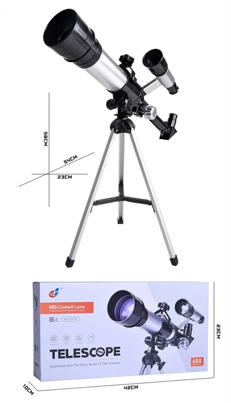 خرید بازی فکری تجهیزات علمی «تلسکوپ نجومی C2158»»Astronomical Telescope C2158 HD Coated Lens