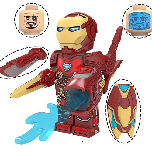 مینی فیگور لگو آیرون من Iron Man Mk 50