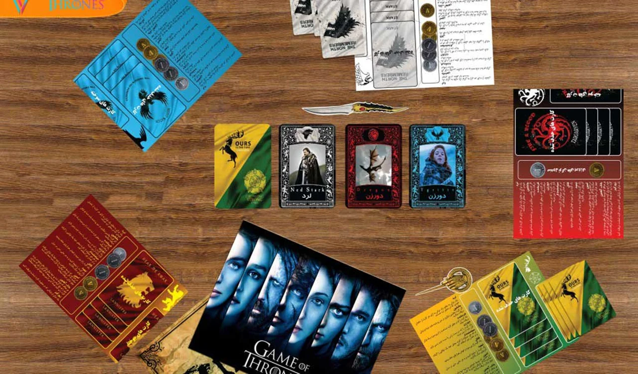 خرید بازی فکری گیم آو ترونز: تاج و تختGame of Thrones Board game