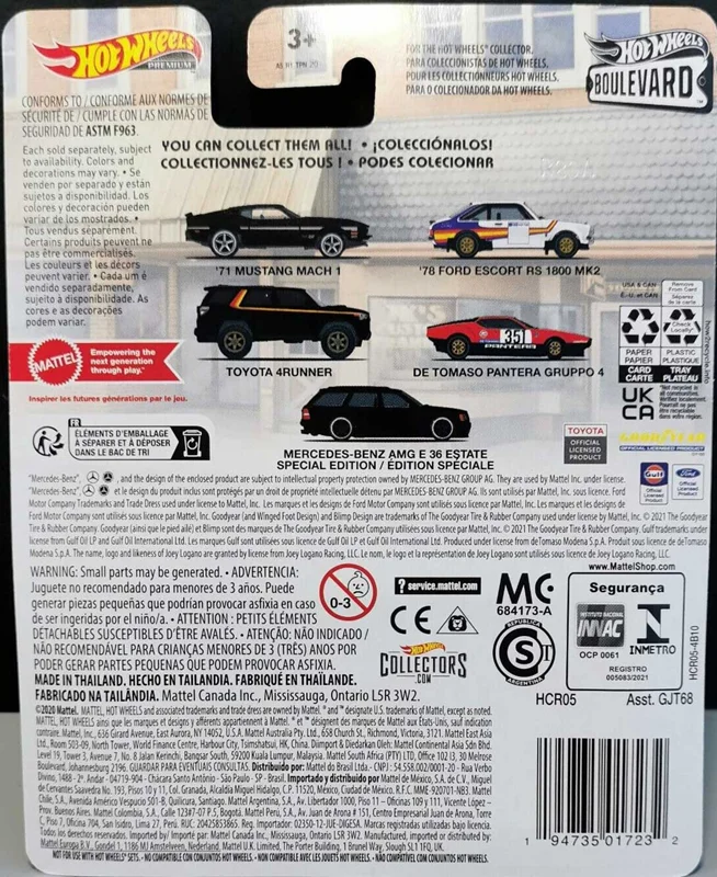 خرید ماشین فلزی ماکت فلزی هات ویلز بولوارد «مرسدس بنز AMG E36 Estate» ماشین فلزی Hot Wheels Car Culture Premium Boulevard Mercedes-Benz AMG E36 State 60 HCR05 59 HCR04