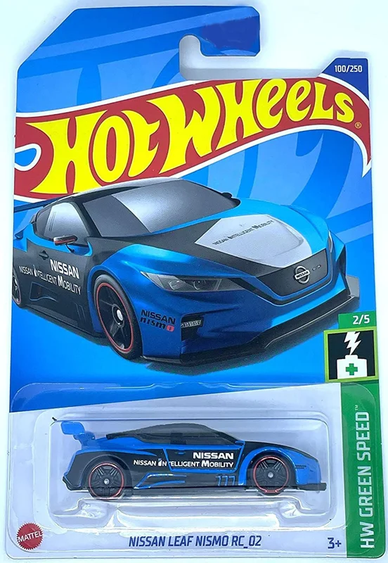 خرید ماشین فلزی ماکت فلزی هات ویلز «نیسان لیف RC_02» ماشین فلزی Hot Wheels Nissan Leaf Nismo RC_02 HW Green Speed 2/5  100/250
