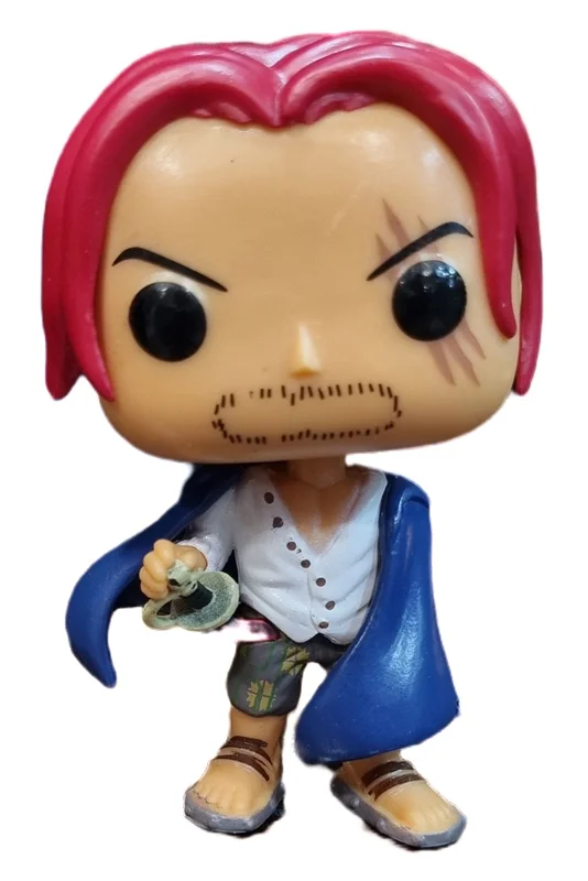 خرید اکشن فیگور انیمه وان پیس فانکو پاپ «شنکس دزد دریایی مو قرمز، دزد دریایی راجر» Funko One piece Action Figure, Shanks figure