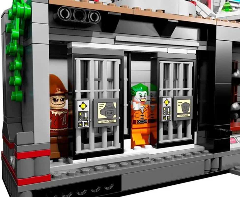 خرید لگو جی سی «فرار جوکر از بیمارستان آرکام» Building Blocks JiSi Super Heroes Arkham Asylum Escape lego 7124