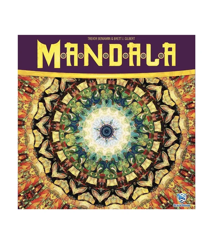 نمای جعبه بازی فکری ماندالا Mandala از زاویه جلو