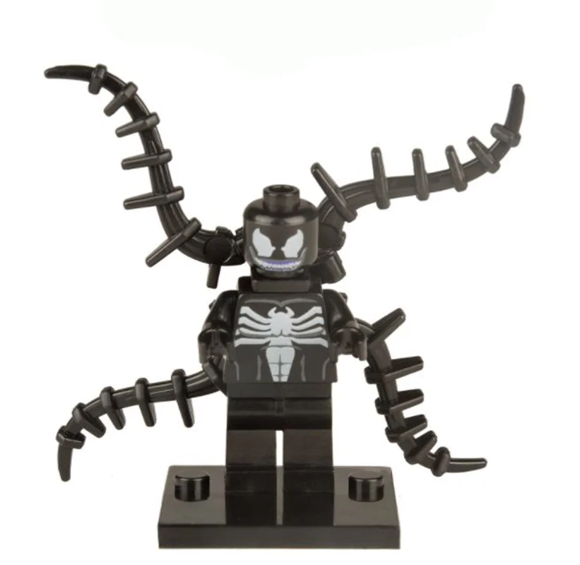 آدمک لگویی فله مینی فیگور لگویی «ونوم» Kopf XINH Marvel Series Minifigure Venom XH014