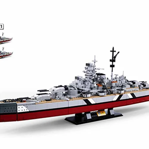 لگو  ناو جنگی بیسمارک KMS Bismarck Battleship B1102