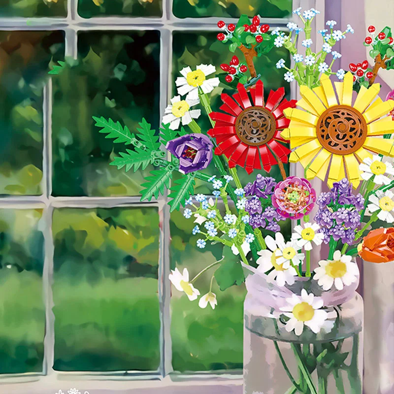 لگو دسته گل میدسامر نمای جلو