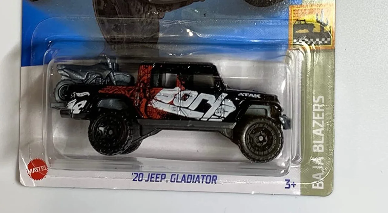 خرید ماشین فلزی ماکت فلزی هات ویلز «20 جیپ گلادیاتور» ماشین فلزی Hot Wheels 20 Jeep Gladiator Baja Blazers 4/10 26/250