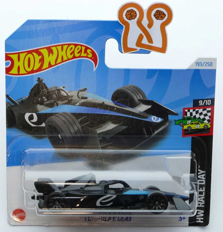 نمای نزدیک از طراحی ماشین هات ویلز مدل فرمول ای جن3 Hot Wheels Formula E Gen3 HW