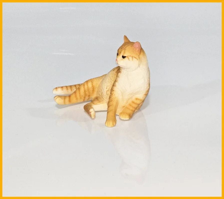 نمای جلو فیگور گربه Animal Paradise Cat Figure مدل PL127-3156