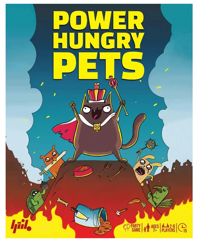 نمای جلوی جعبه بازی حیوانات قدرتطلب