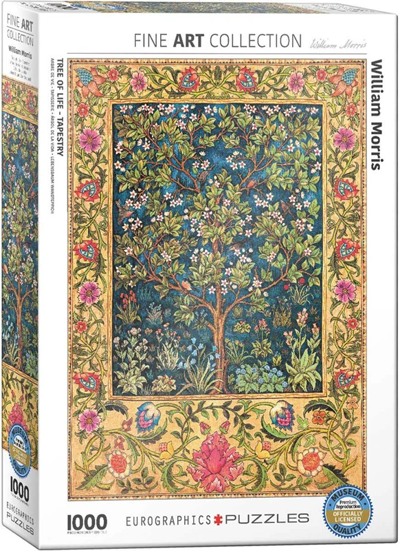 پازل یوروگرافیک 1000 تکه «درخت زندگی نقش دار» Eurographics Puzzle Tree of Life Tapestry 1000 pieces 6000-5609