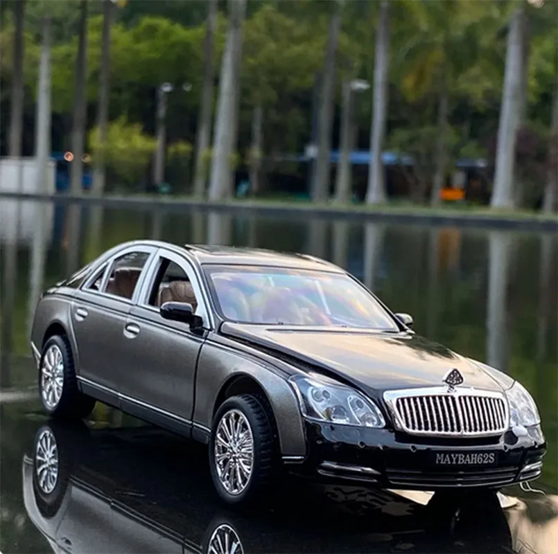 خرید ماشین فلزی ایکس ال جی «62S مرسدس میباخ» ماشین فلزی XLG Diecast Car Model Mercedes Maybach 62S 2003 M929H