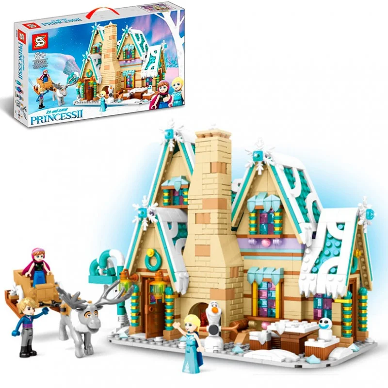 خرید لگو اس وای «قصر یخی السا» Building Blocks Brick SY Frozen Elsa Palace sy6580