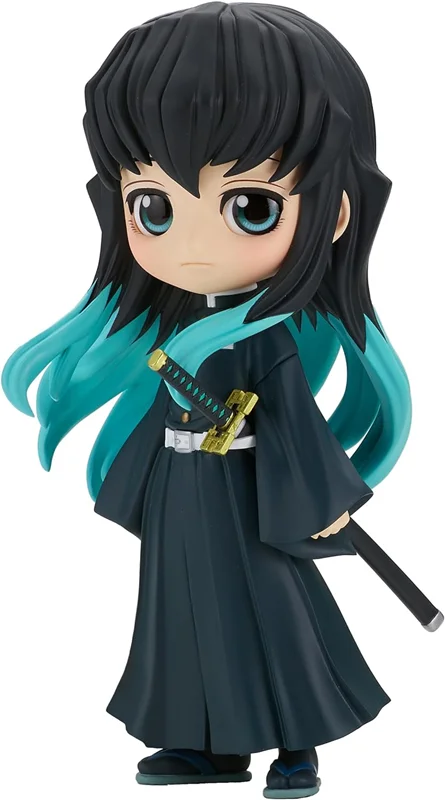 خرید فیگور کیوپاسکت انیمه شیطان کش «مویچرو توکیتو» Anime Series Demon Slayer Muichiro Tokito Q Posket Frozen Figure