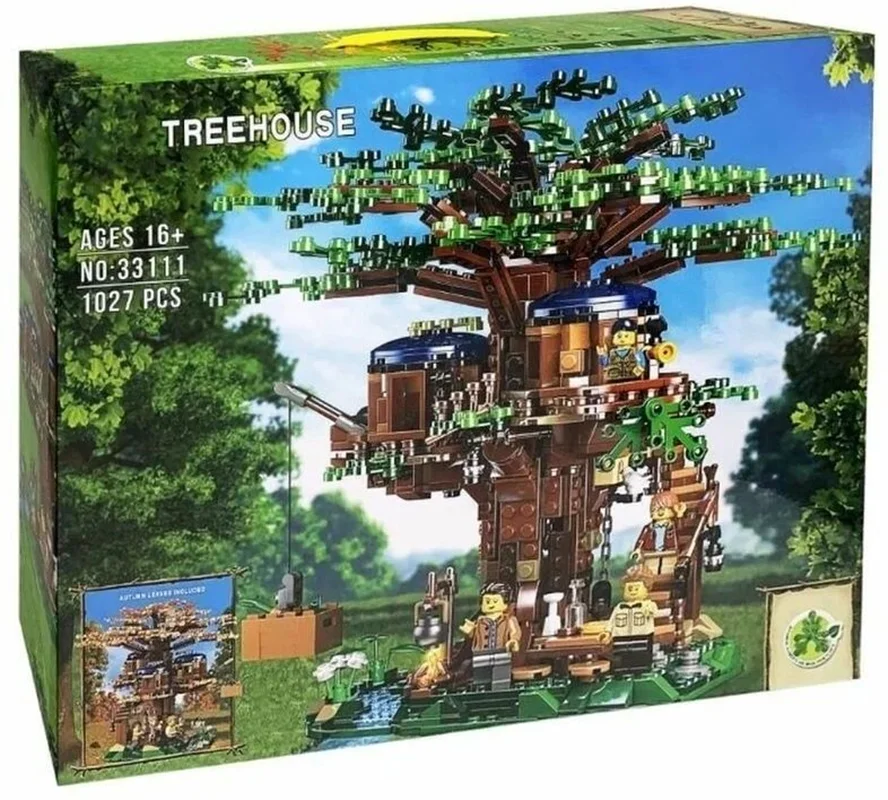 خرید لگو یونری «خانه درختی»  Yunri Bricks Blocks Tree House 33111