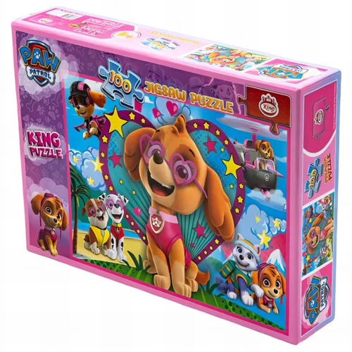 پازل کینگ 100 تکه سگ های نگهبان Paw patrol