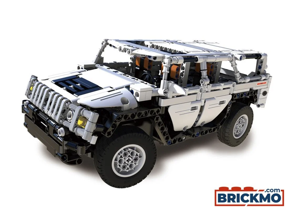 لگو جیپ کنترلی، خرید لگو کادا «جیپ کنترلی Warrior H2 واریور اچ 2» Cada Building Blocks Warrior H2 C51044W