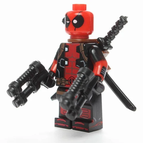 مینی فیگور لگویی ددپول مسلح Armed Deadpool