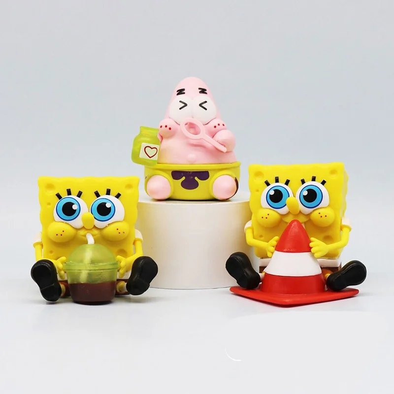 تصویر فیگور باب اسفنجی و پاتریک در کنار هم