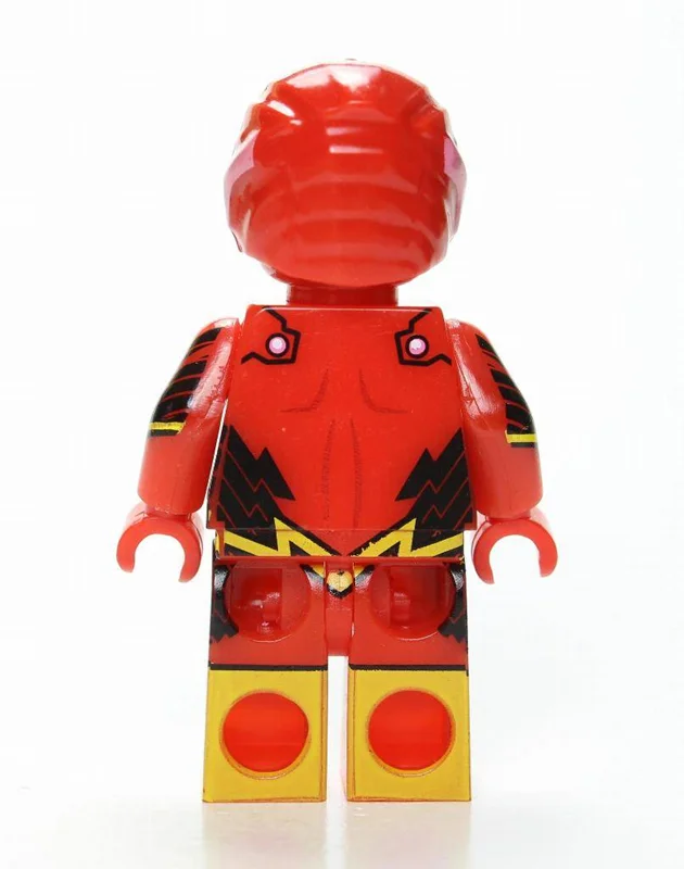 تصویر پشت مینی فیگور Flash Team Wisdom فلش