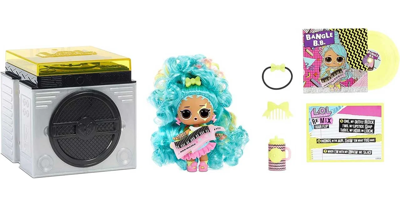 خرید اسباب بازی «عروسک LOL سوپرایزی سری رمیکس» عروسک شانسی LOL Surprise Remix Hair Flip Dolls