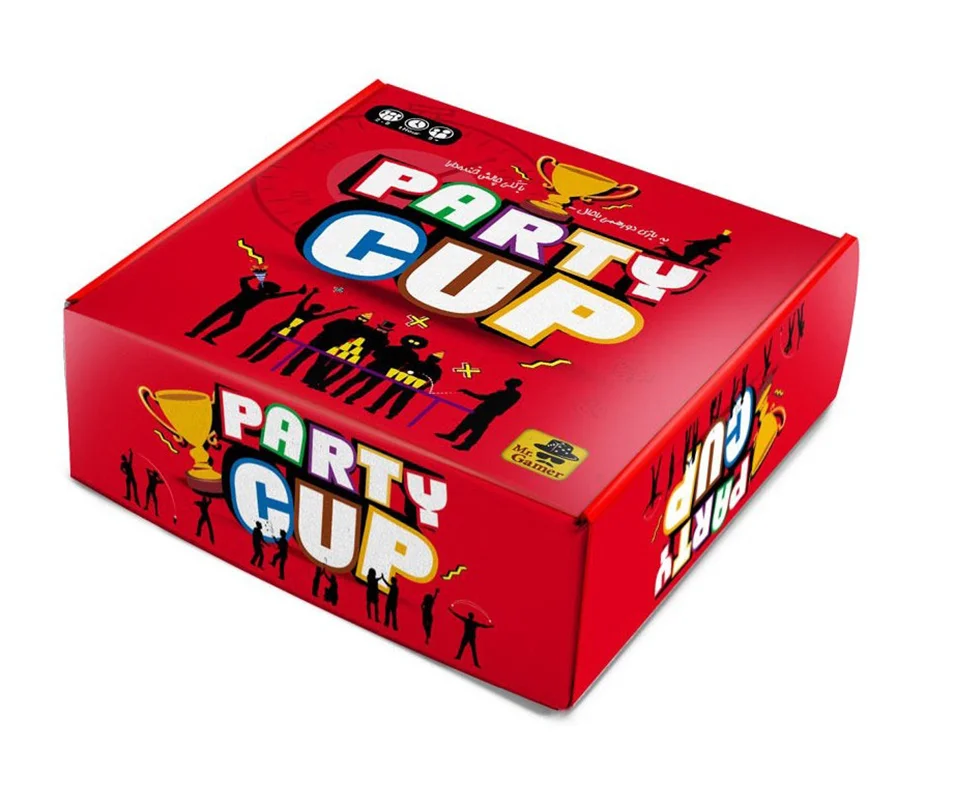 بازی پارتی کاپ نمای سهبعدی جعبه