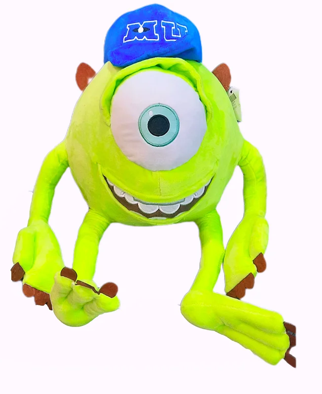 خرید عروسک «مایک وازوفسکی دیزنی داستان هیولاها» اسباب بازی عروسک پولیشی Mike Wazowski Plush Doll