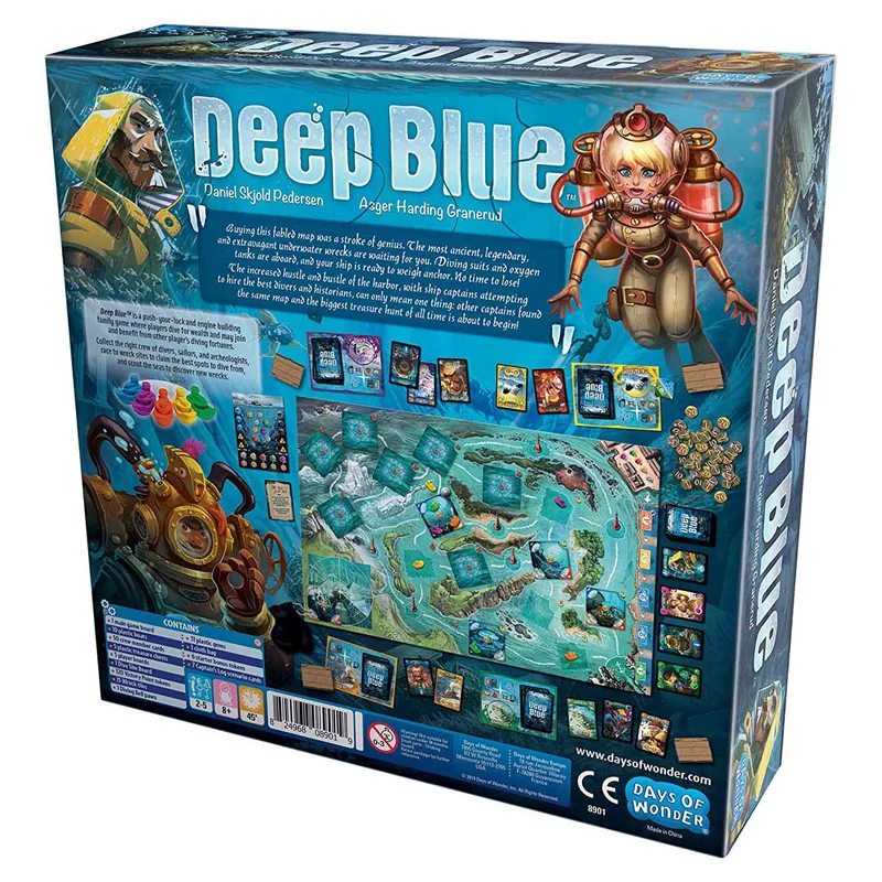 خرید بازی بردگیم دیپ بلو با قیمت استثنائی Deep Blue Boardgame