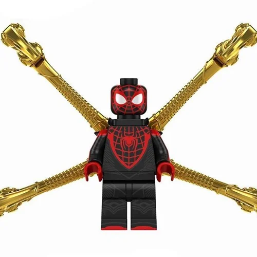 مینی فیگور لگو مایلز مورالز با بازوهای طلایی (Miles Morales (Classic suit