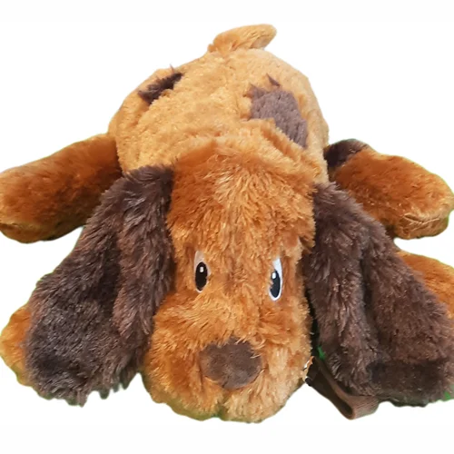 عروسک پولیشی «سگ قهوه ای خوابیده»