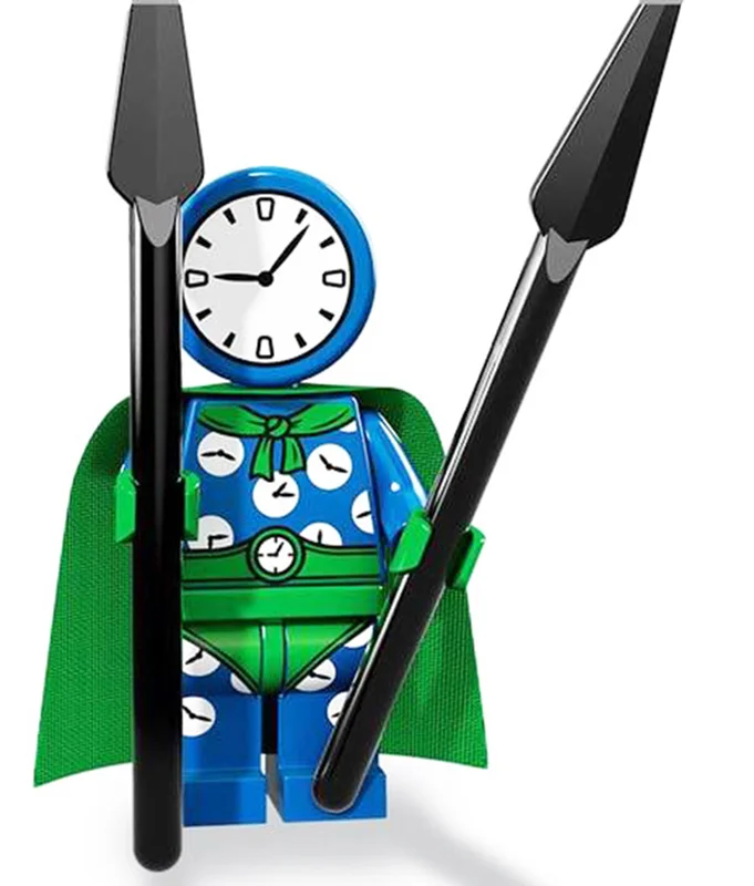 لگو شاه لگوساعت آدمک لگویی فله مینی فیگور لگویی لگو «شاه ساعت» Pogo DC Superhero Series Minifigure Clock King PG-1190