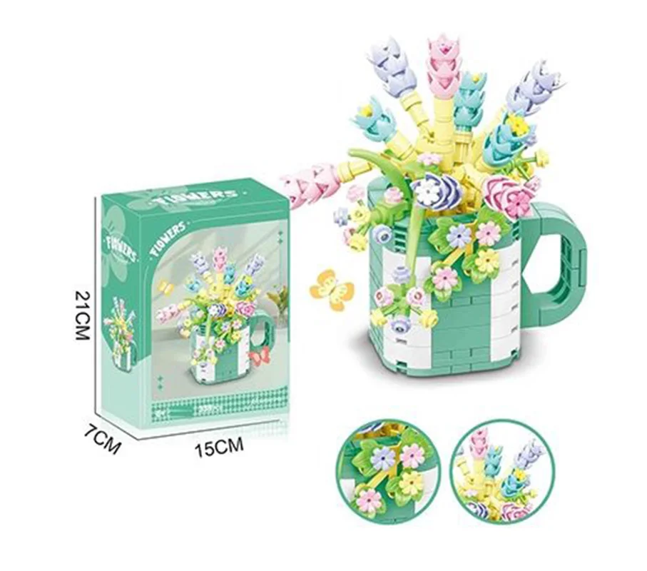 لگو Floral Fragrance Succulents 88061A – بستهبندی