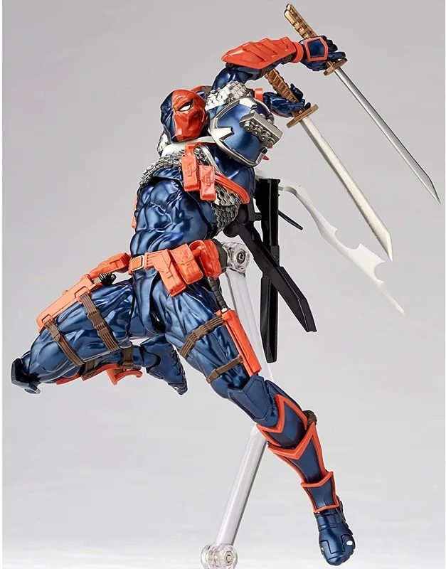 خرید عروسک دث استروک، دث استروک عدالت، تندیس دث استروک، فیگور دث استروک، دث استروک با تجهیزات، دث استروک با مسلسل، فیگور «دث استروک، یاماگوچی» Kayiodo Complex Amazing Yamaguchi deathstrock Justice Leage Figure No.011