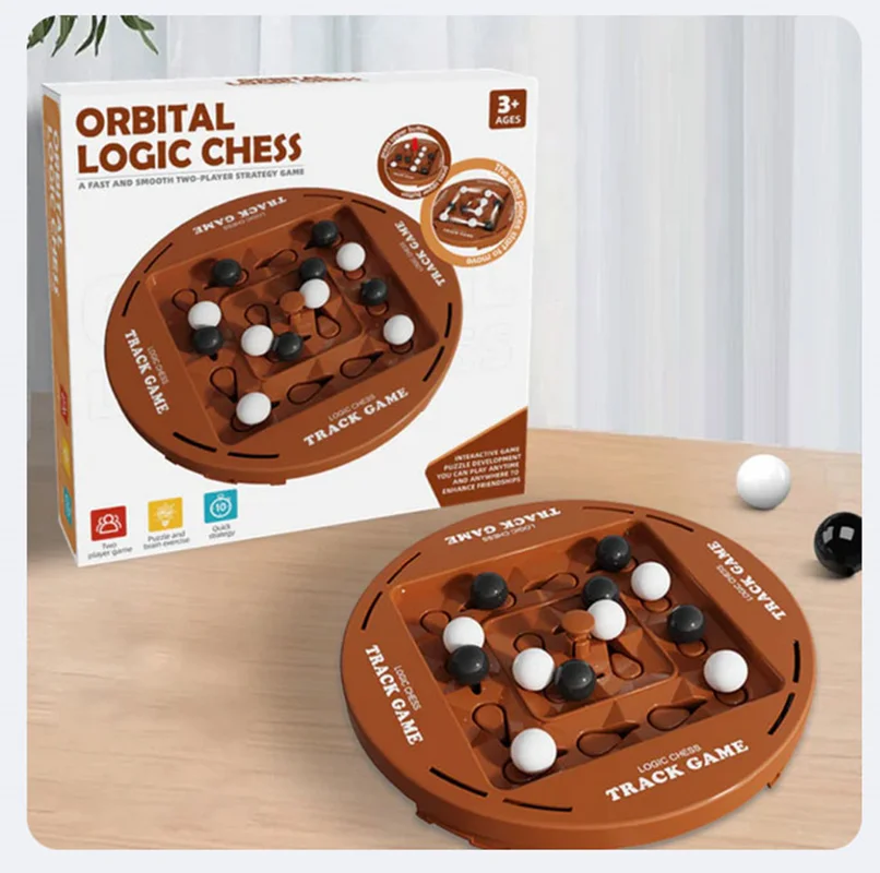 تصویر کامل بستهبندی شطرنج اوربیتال Orbital Chess