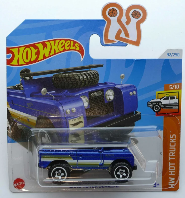 کارت بستهبندی ماشین فلزی هات ویلز مدل لندرور سری 2