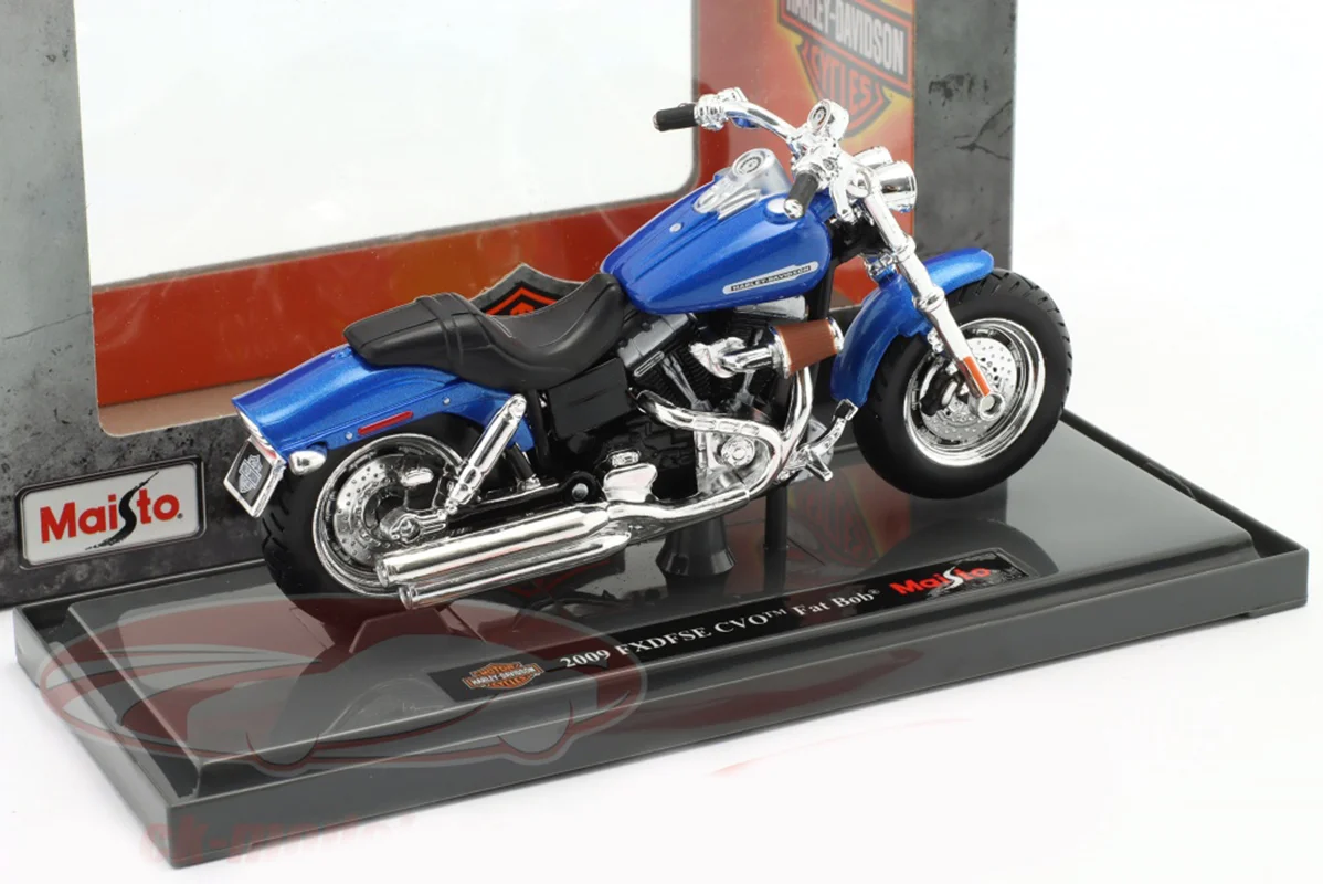خرید ماکت فلزی موتور فلزی موتور مایستو «2009 FXDFSE CVO فت باب»  موتور فلزی هارلی دیودسون Maisto Motorcycles Harley Davidson 2009 FXDFSE CVO fat Bob 39360