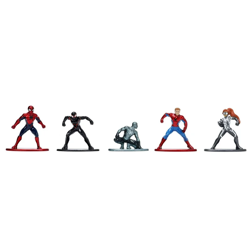 خرید نانو متال فیگور جادا مارول اسپایدرمن «بسته 18 تایی سری 8» Marvel Spider Man Nano Metalfigs 18-Pack Figure Series 8
