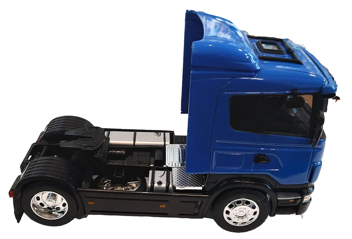 خرید ماکت فلزی ماشین فلزی ویلی «اسکانیا R470» کله کامیون Welly Transporter Metal Die Cast Trailer Towing Vehicle Truck Scania R 470 32625-4D