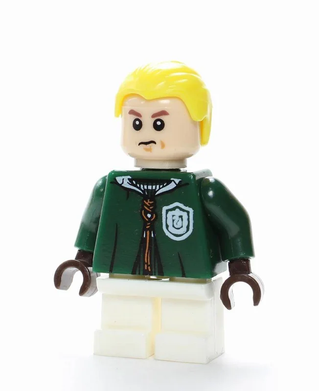 نمای سهبعدی مینی فیگور لگو دراکو مالفوی (کوییدیچ) Draco Malfoy Quidditch