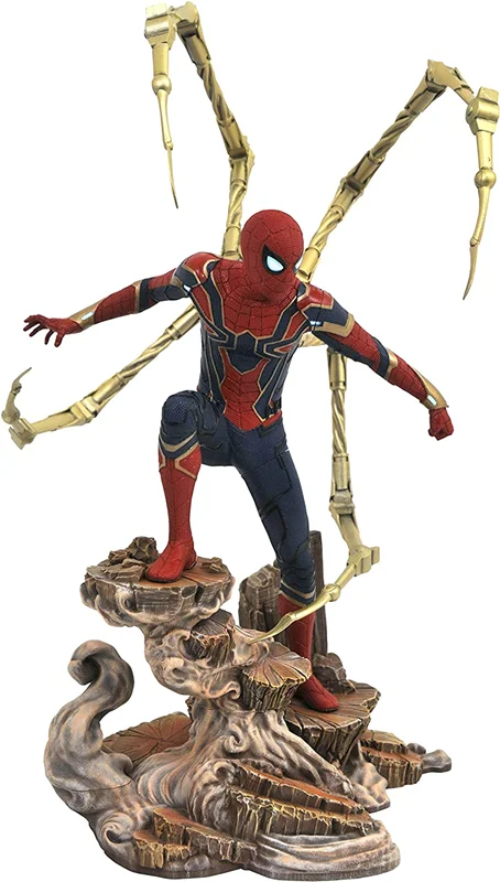 خرید فیگور دیاموند سلکت «اسپایدرمن اونجرز» DIAMOND SELECT TOYS Marvel Gallery: Avengers Infinity War Movie Spiderman Figure