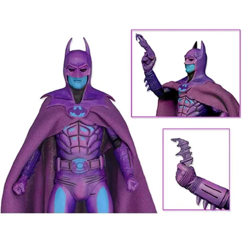 نمای نزدیک فیگور بتمن با تیغه پرتابی خفاشی - Close-up Batman 1989 with bat throwing blade