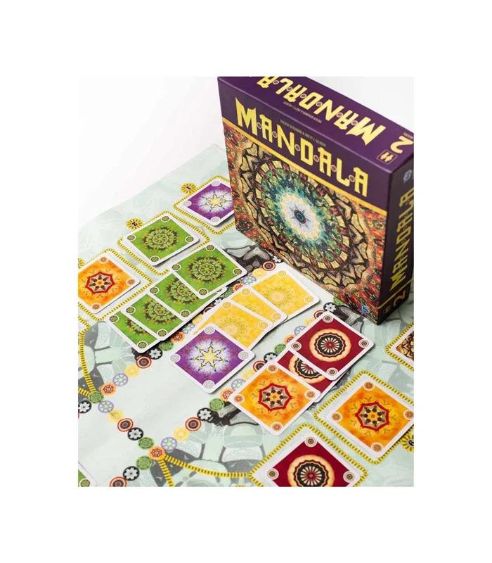 تصویر سهبعدی جعبه بازی فکری ماندالا Mandala