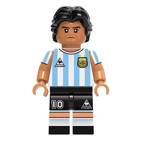 مینی فیگور لگو دیگو مارادونا Diego Maradona 10