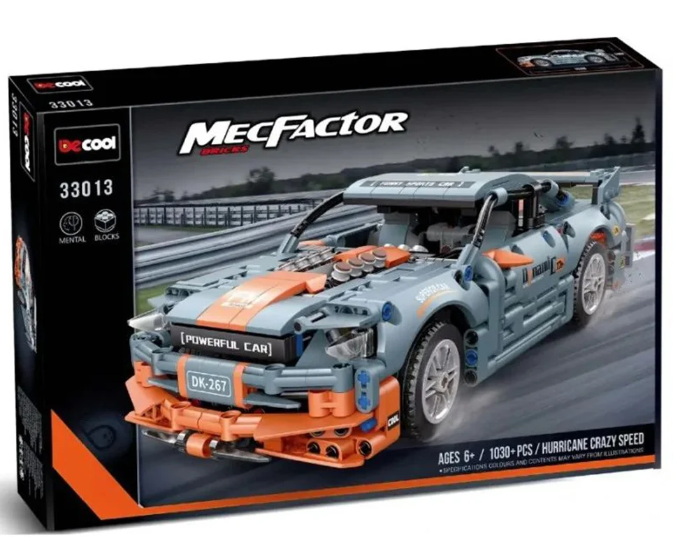 خرید لگو دکول مک فاکتور «فورد موستانگ» لگو  Decool Bricks Blocks MecFactor Ford Mustang 33013