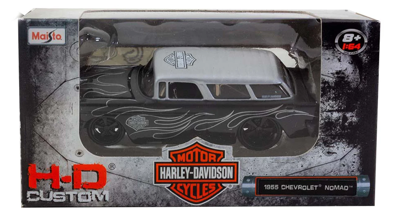 ماکت فلزی ماشین فلزی ماشین مایستو هارلی دیودسون «1955 شورلت نومد» Maisto Harley Davidson 1955 Chevrolet Nomad 11380