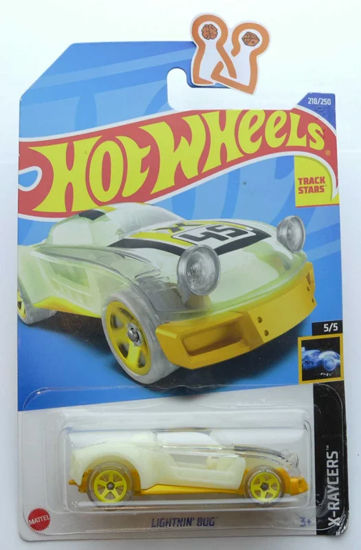 تصویر نمای جانبی ماشین فلزی هات ویلز لایتنین باگ Hot Wheels Lightnin’ Bug